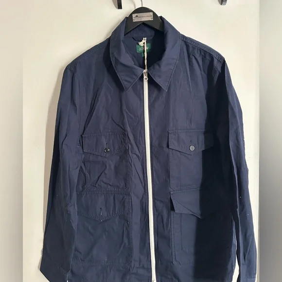 Navy Blue Men's Jacket - Picture 1 of 2